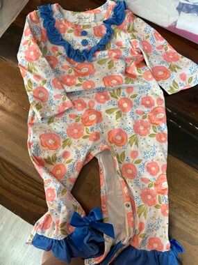 Marie Nicole ruffle romper